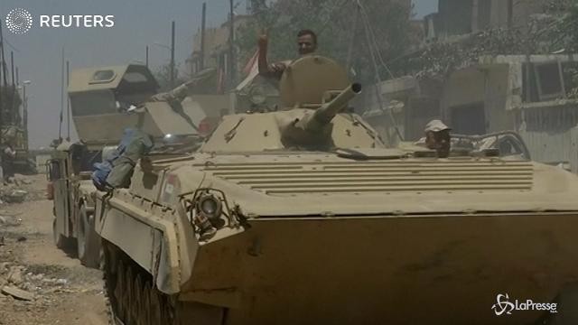 Mosul: l’esercito iracheno nel centro della città