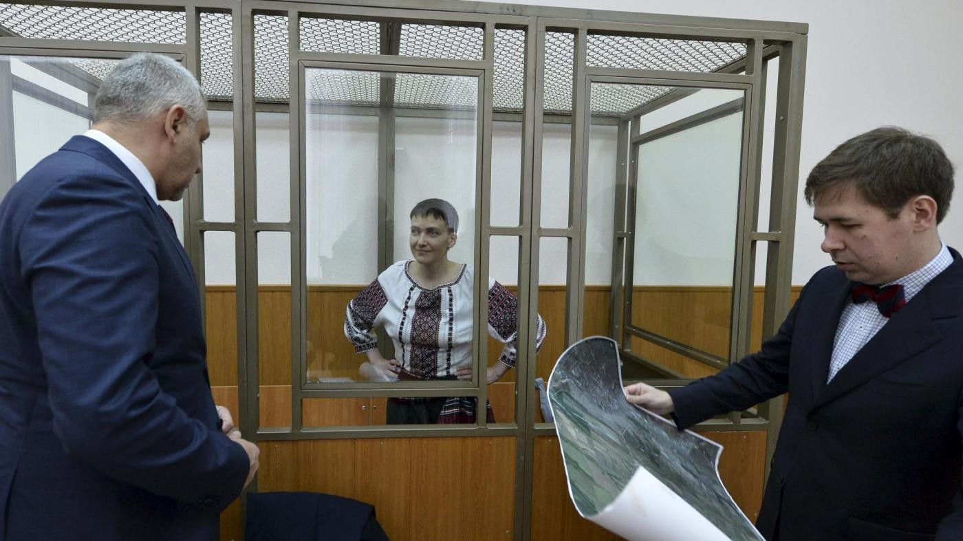 La Russia ha rilasciato la pilota ucraina Nadiya Savchenko