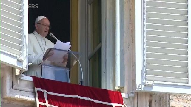 Papa Francesco: “Prego per la popolazione cinese colpita dalla frana”