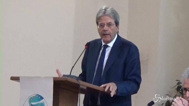 VIDEO Gentiloni: “Senza Europa saremmo meno sicuri”