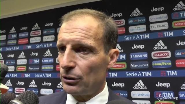 Allegri: “Scudetto vicino, complimenti ai ragazzi”