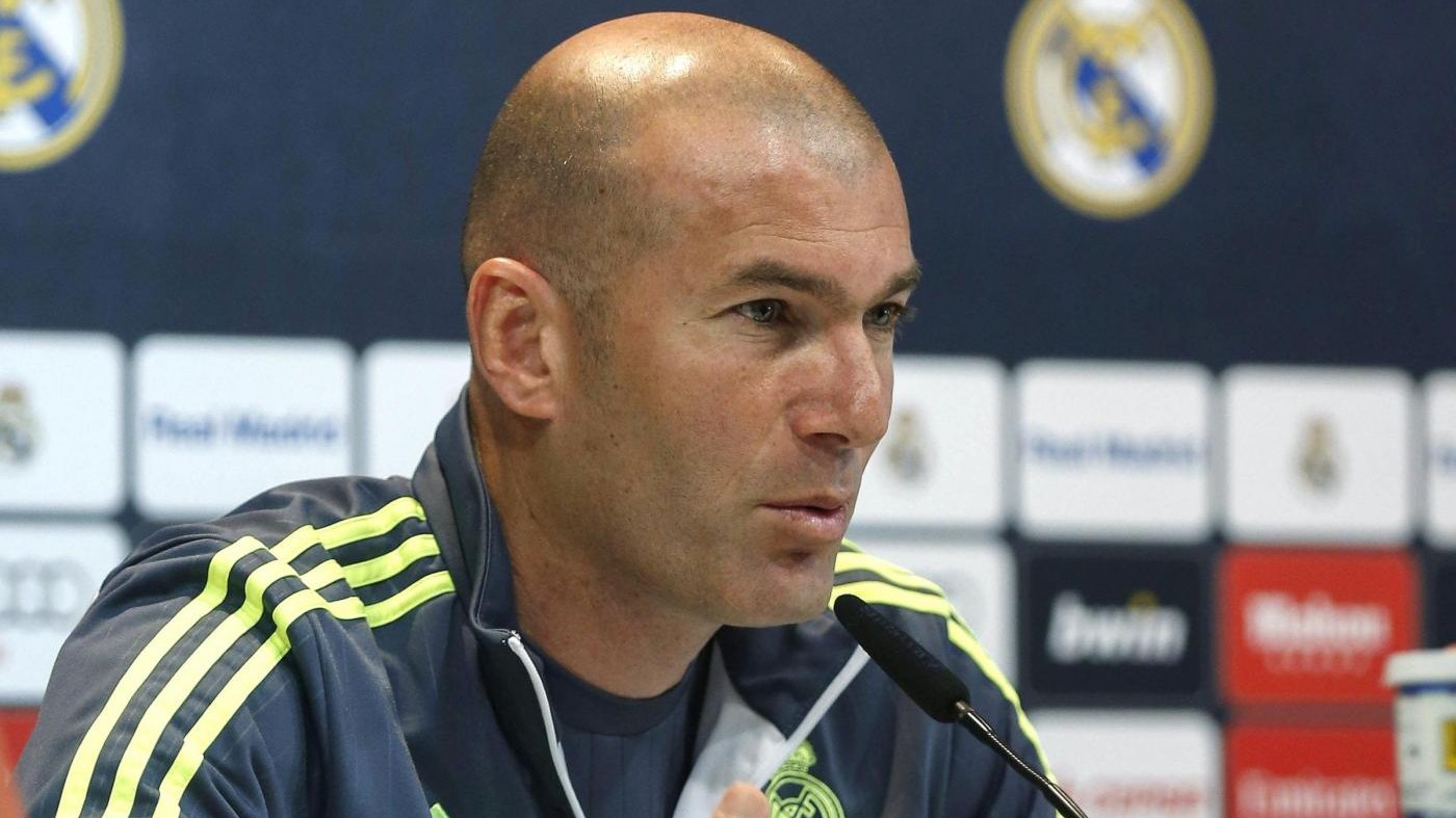 Zidane: Ronaldo e Benzema? Non rischio, spero pronti per City