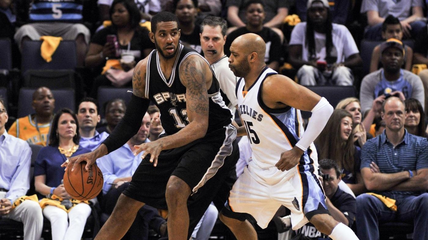 Playoff Nba: Aldridge super, San Antonio travolge Oklahoma