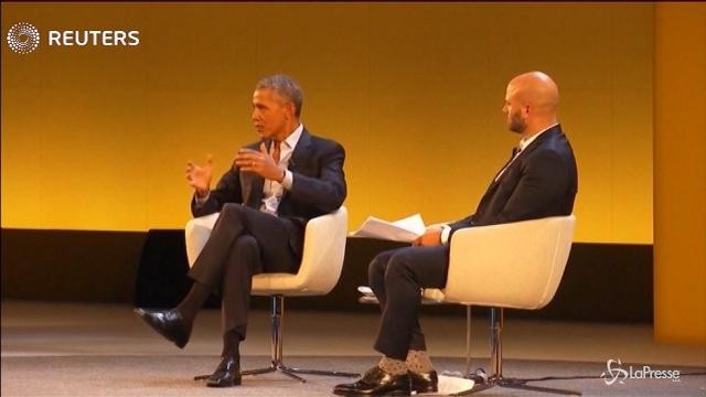 VIDEO Obama a Milano: Agire sul clima per il diritto al cibo