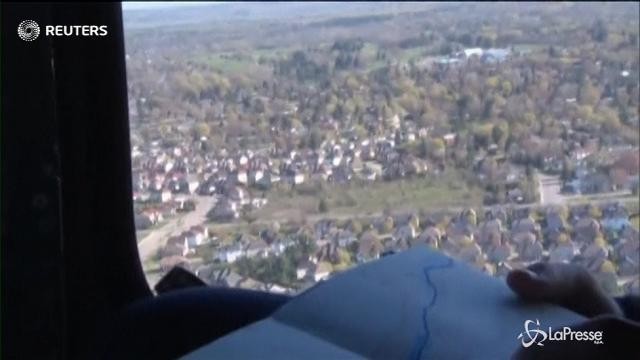 Canada: Trudeau in elicottero sulle zone alluvionate