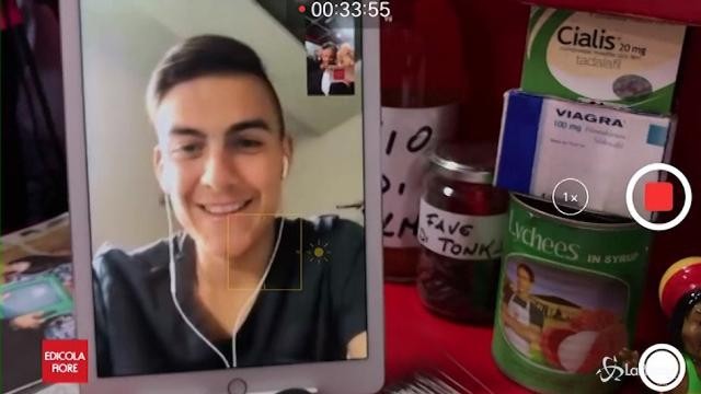 Paulo Dybala ospite di Edicola Fiore