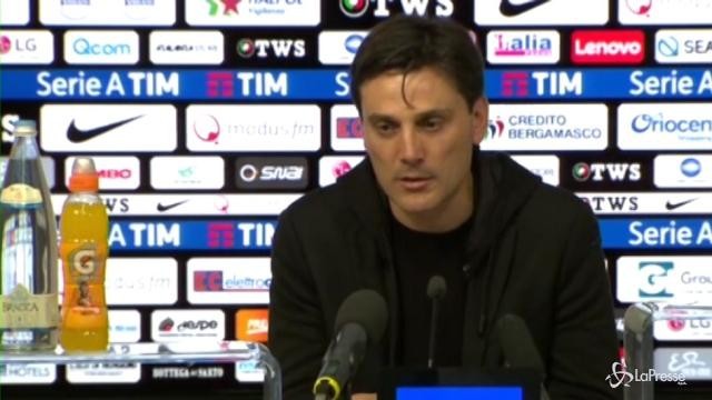 Montella: “Sono contentissimo al Milan e stiamo programmando il futuro”