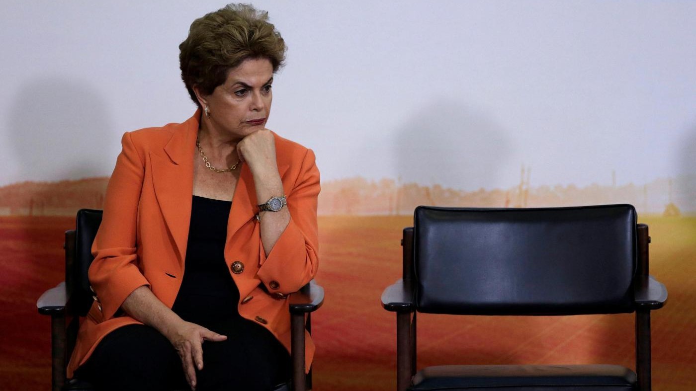 Brasile, Rousseff: Io vittima innocente, impeachment illegittimo