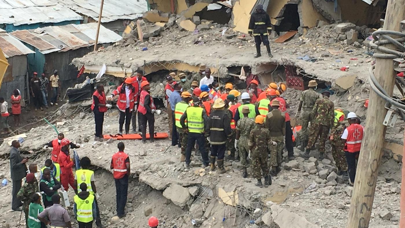 Kenya, crolla palazzo a Nairobi: dopo 6 giorni donna trovata viva