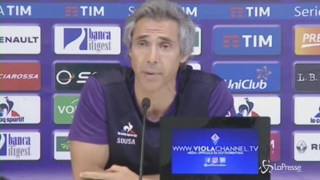 Napoli-Fiorentina, Sousa: “Noi quelli che gli creiamo più difficoltà”