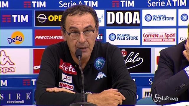 VIDEO Sarri: Siamo cresciuti, l’anno prossimo ancora meglio