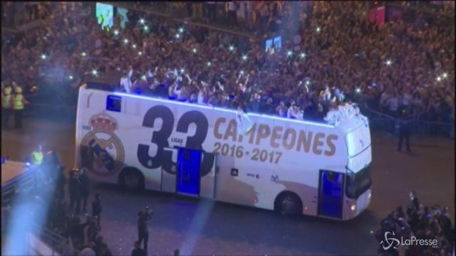 VIDEO Festa Real, i Blancos hanno conquistato il 33esimo scudetto