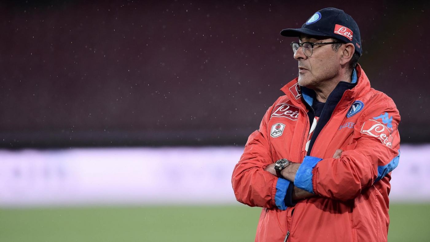 Napoli, Sarri: Secondo posto sarebbe traguardo meritato