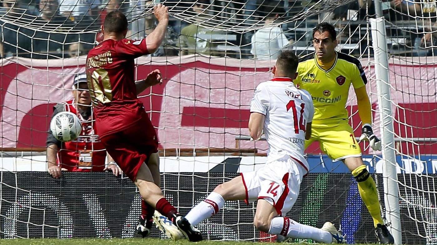 Livorno-Perugia 1-1: a segno Vantaggiato e Zapata