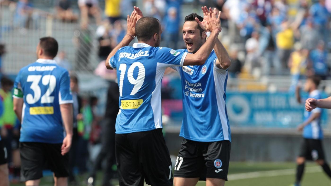 Novara-Ascoli 2-0: a segno Gonzalez e Farago