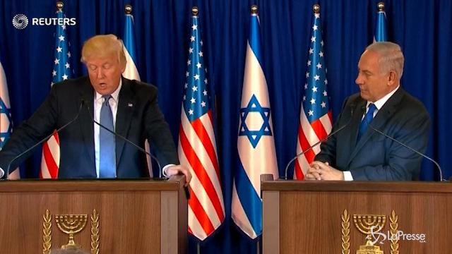 Donald Trump in Israele: “La pace è possibile”