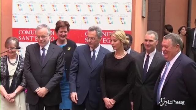 VIDEO Ivanka Trump a Sant’Egidio: Grazie per il vostro lavoro
