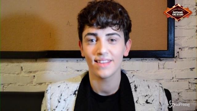 Michele Bravi ospite a “Facciamo che io ero”