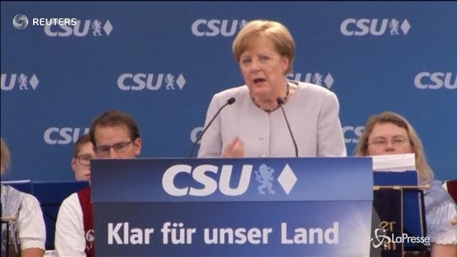 VIDEO Merkel attacca Trump: Finiti i tempi della fiducia