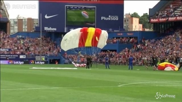 L’Atletico Madrid dice addio al Vicente Calderon
