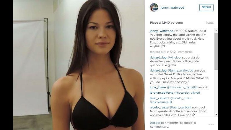 Jenny Watwood: Naturale al 100%/VIDEO