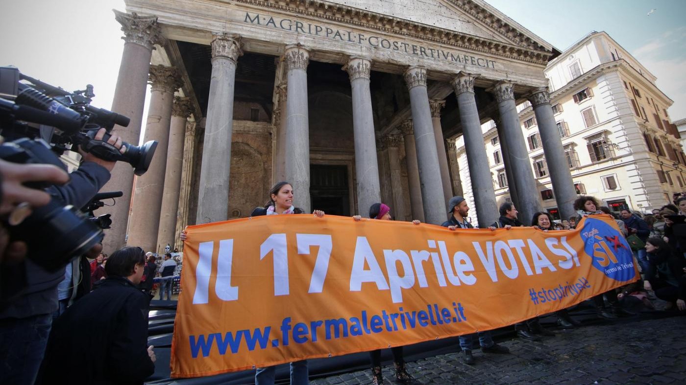 Trivelle e acqua: lo spettro del referendum di 5 anni fa