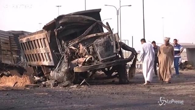 Baghdad: esplode camion bomba, almeno 17 morti e più di 60 feriti