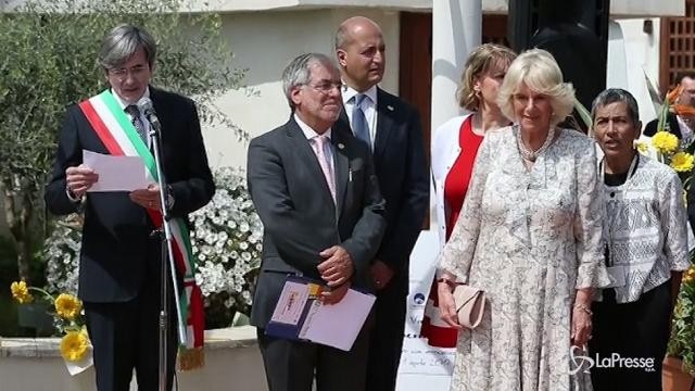 VIDEO La visita a Napoli ed Ercolano di Camilla d’Inghilterra