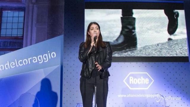 Valentina Parisse all’evento Roche: “A fianco del coraggio”