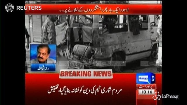Pakistan: esplosione a Lahore, almeno 6 morti