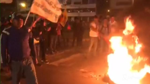 Ecuador, ancora proteste per il risultato delle presidenziali