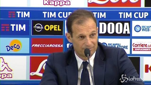Allegri: “Inutile parlare di triplete, ma alziamo l’asticella”