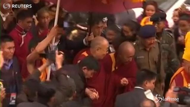 India: l’arrivo del Dalai Lama a Bomdila