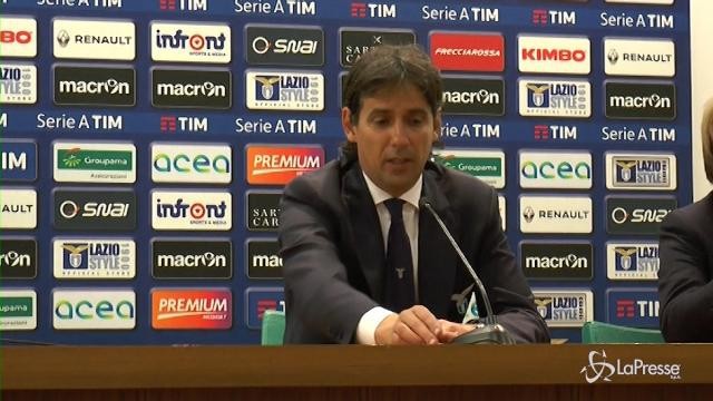 Lazio, Inzaghi: “Abbiamo commesso qualche errore, onore al Napoli”