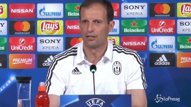 VIDEO Allegri: “Non dico la formazione, ma i 4 davanti giocano tutti”