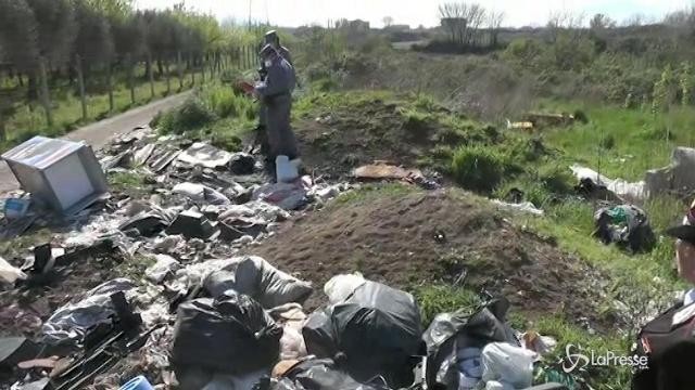 Caserta, nella Terra dei fuochi sequestrate 3 discariche abusive