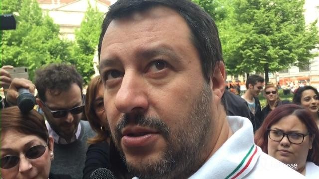 VIDEO Salvini preoccupato per la super bomba di Trump
