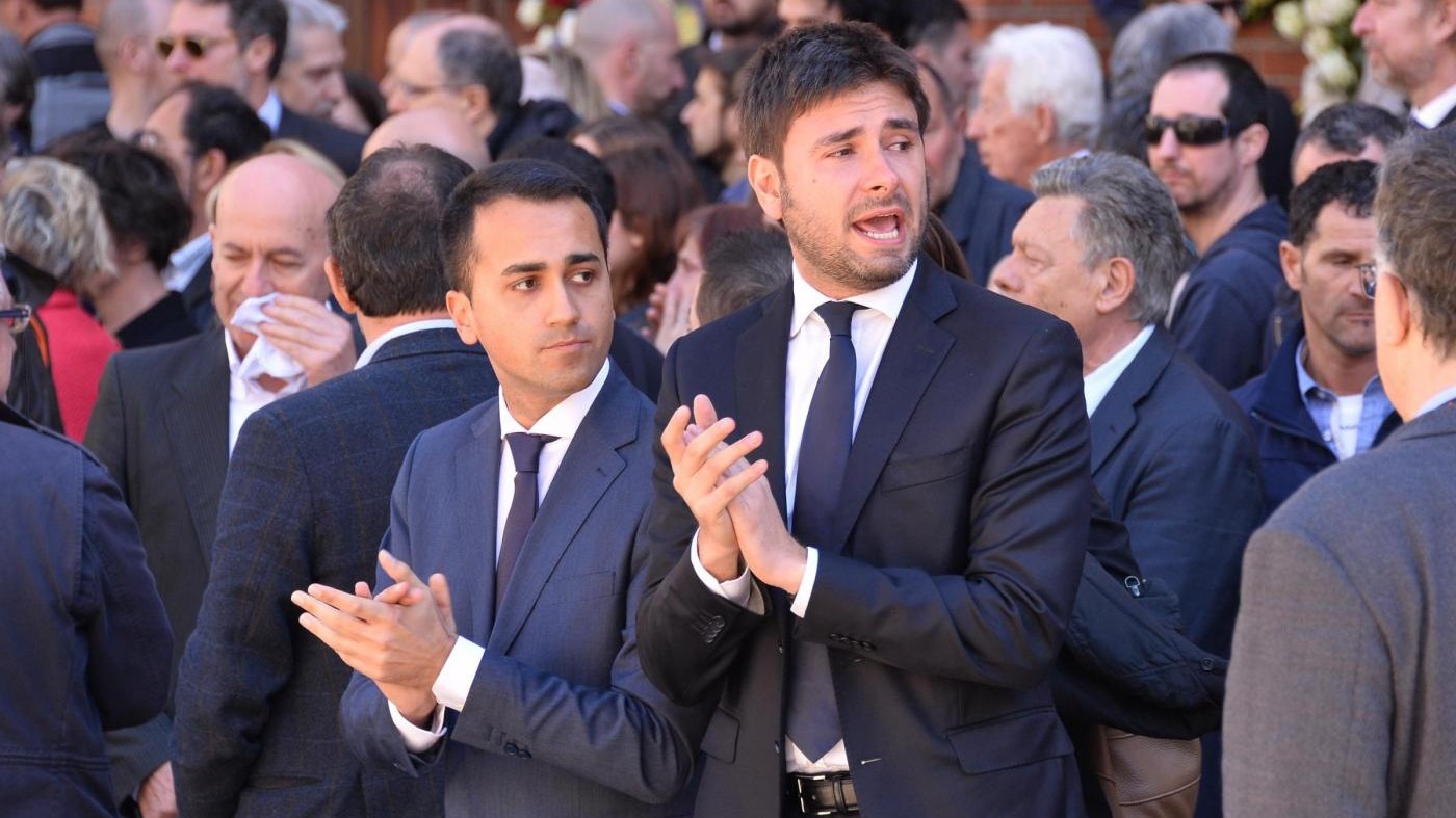 Brindisi al bar dei big del M5S per ricordare Casaleggio
