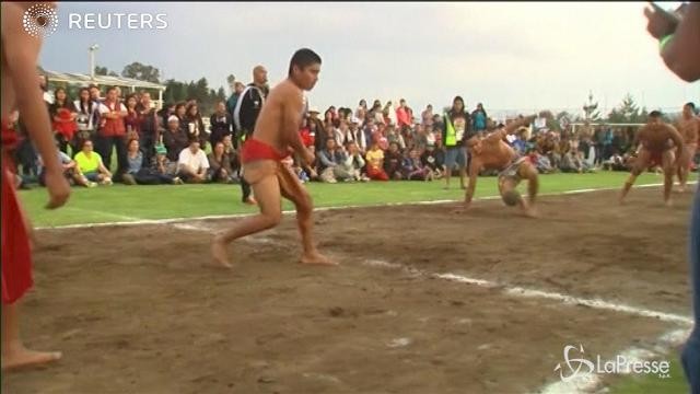 VIDEO Messico: fra le rovine di Teotihuacan si gioca l’antico calcio precolombiano
