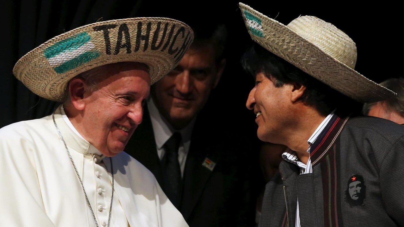 Evo Morales consiglia al Papa di prendere la coca