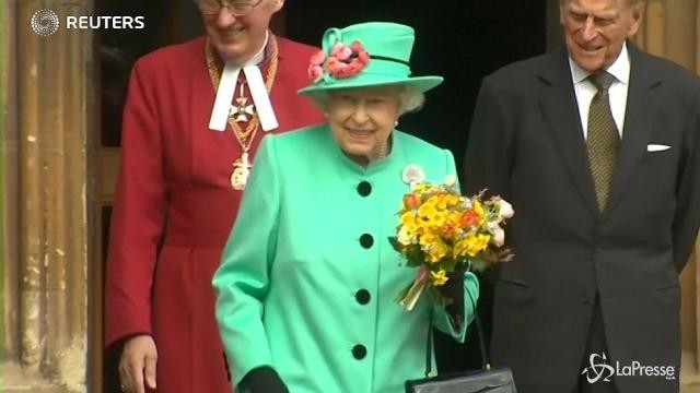 La Pasqua della regina Elisabetta nella Cappella di Windsor