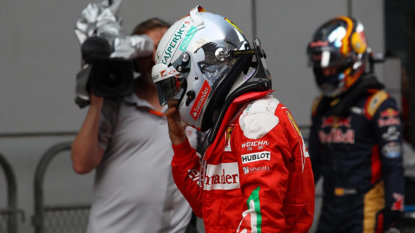F1, Vettel: Non meritavo la prima fila, ho chiesto troppo alle gomme