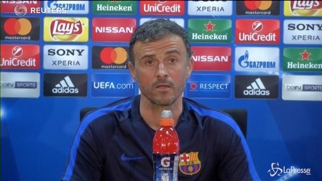 VIDEO Barça-Juve, Luis Enrique: Cercheremo di fare la nostra partita