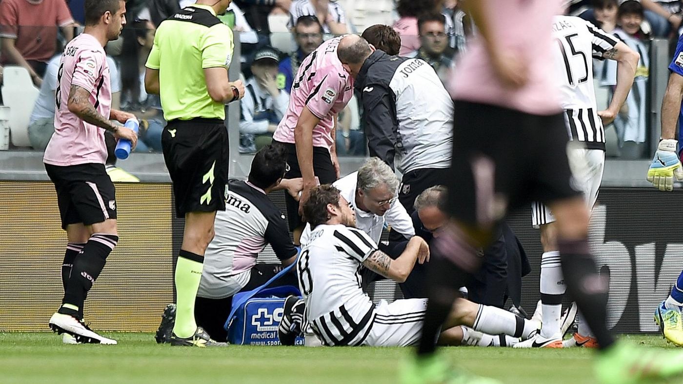 Rottura del legamento del ginocchio: per Marchisio addio Europei