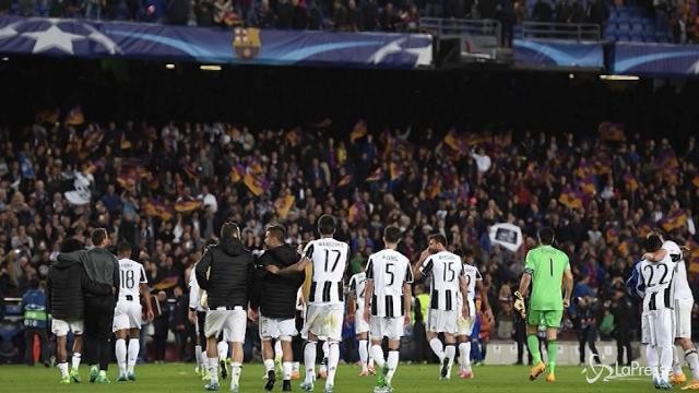 VIDEO Champions, il Barça non passa: la Juve vola in semifinale