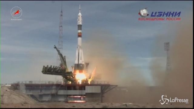 La Soyuz Ms-04 è partita verso lo spazio