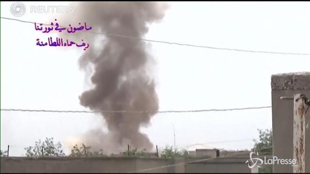 Siria: i bombardamenti dell’esercito sulla provincia di Hama