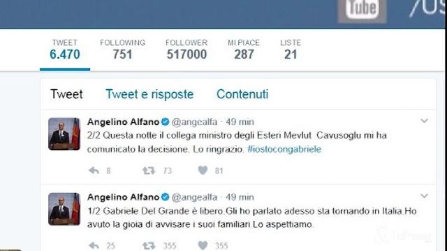 VIDEO Gabriele Del Grande è libero, in viaggio verso l’Italia
