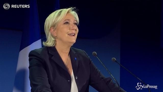 VIDEO Francia: Le Pen, “E’ un risultato storico”