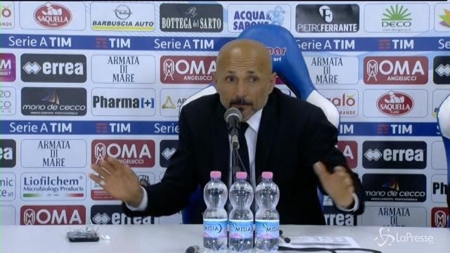 VIDEO Spalletti e la sostituzione di Dzeko: “Se avessi potuto avrei tolto tutti e tre gli attaccanti”